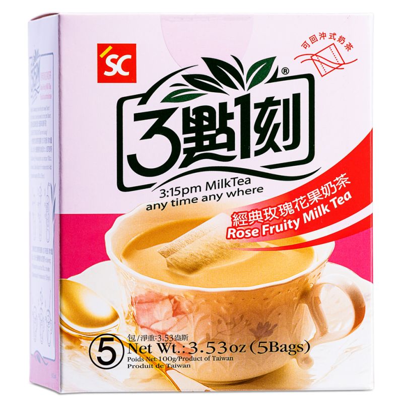 Click Here To Enlarge This Photo Of 3&colon;15pm Rose Fruity Milk Tea 3點1刻 經典玫瑰花果奶茶