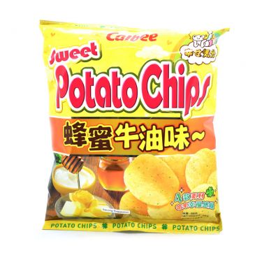 Click Here To Enlarge This Photo Of Calbee Sweet Potato Chips &lpar;Honey & Butter Flavour&rpar; 卡樂B 蜂蜜牛油味薯片