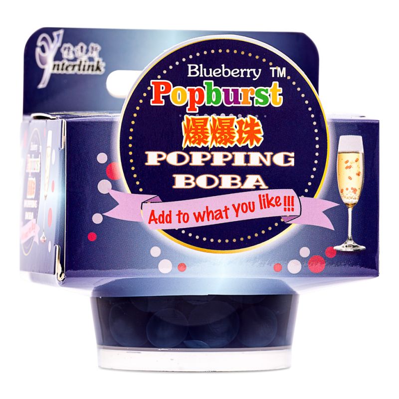 Click Here To Enlarge This Photo Of Popburst Popping Boba &lpar;Blueberry Flavour&rpar; 爆爆珠 &lpar;藍莓味&rpar;