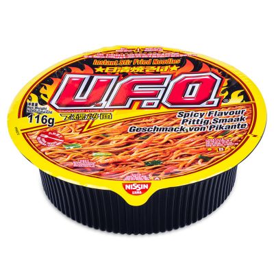 Nissin UFO Instant Stir Fried Noodles &lpar;Spicy Flavour&rpar; 日清 飛碟炒麵 &lpar;香辣味&rpar;