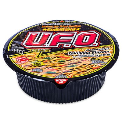 Nissin UFO Instant Stir Fried Noodles &lpar;Japanese Style Yakisoba Flavour&rpar; 日清 飛碟炒麵 &lpar;日式炒麵味&rpar;