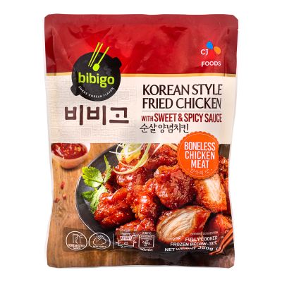 CJ Bibigo Korean Fried Chicken &lpar;Sweet & Spicy&rpar; 순살양념치킨