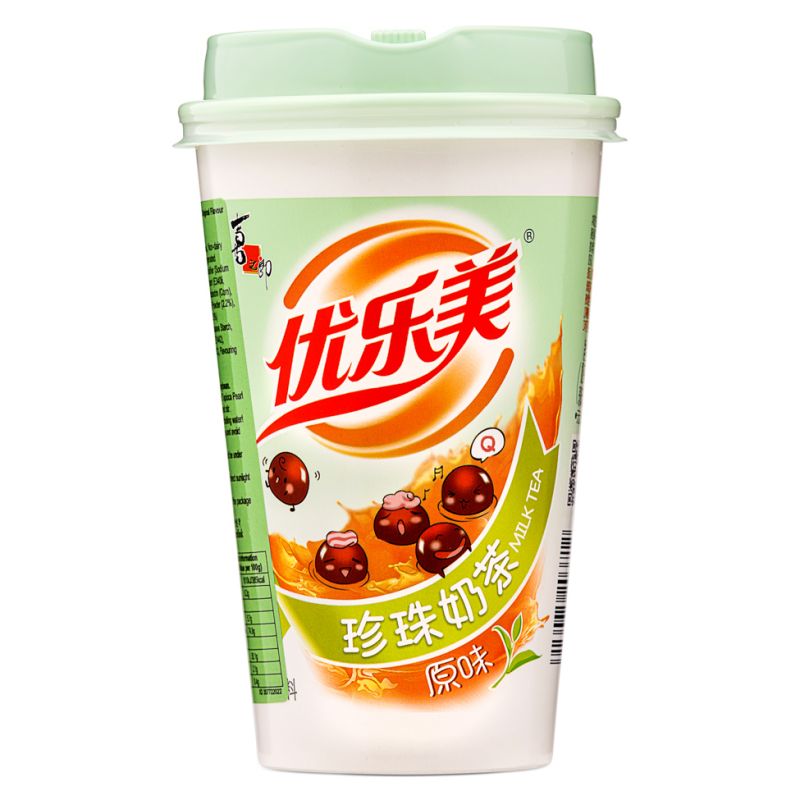 Click Here To Enlarge This Photo Of ST Instant Milk Tea Drink With Tapioca Pearl &lpar;Original Flavour&rpar; 喜之郎 優樂美 珍珠奶茶 &lpar;原味&rpar;
