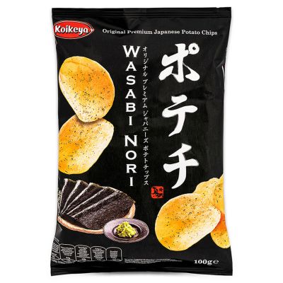 Koikeya Premium Japanese Potato Chips &lpar;Wasabi Nori&rpar;
