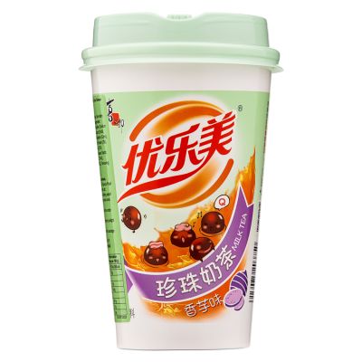 ST Instant Milk Tea Drink With Tapioca Pearl &lpar;Taro Flavour&rpar; 喜之郎 優樂美 珍珠奶茶 &lpar;芋頭味&rpar;