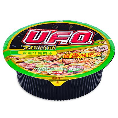 Nissin UFO Instant Noodles &lpar;Oyster Beef Flavour&rpar; 日清 飛碟炒麵 &lpar;蠔油牛肉風味&rpar;
