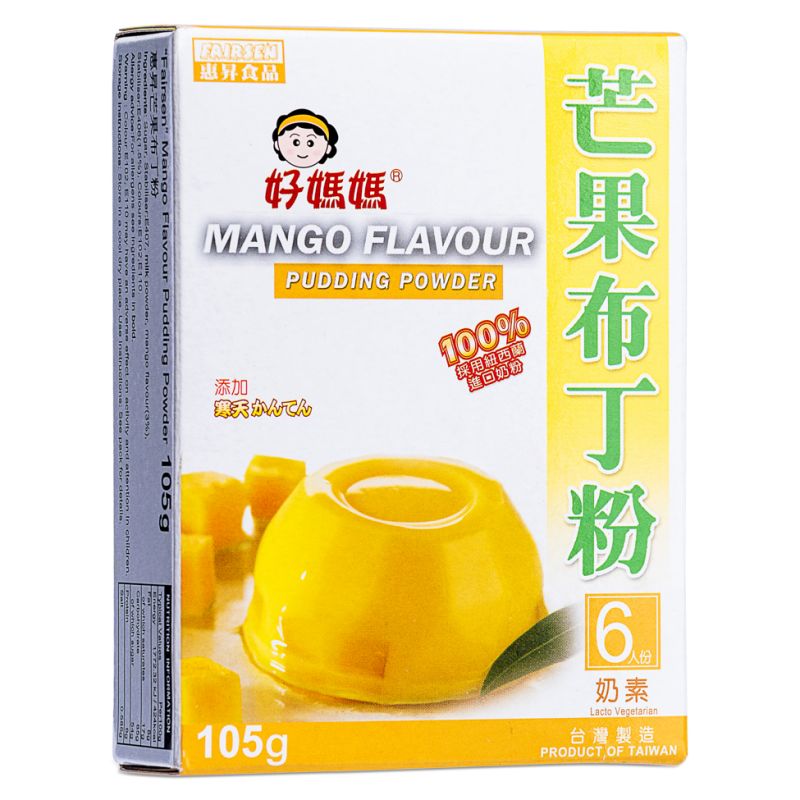 Click Here To Enlarge This Photo Of Fairsen Mango Flavour Pudding Powder 好媽媽 芒果布丁粉
