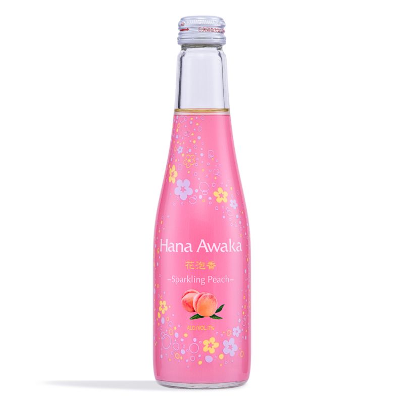 Click Here To Enlarge This Photo Of Ozeki Hana Awaka Sparkling Sake &lpar;Peach&rpar;