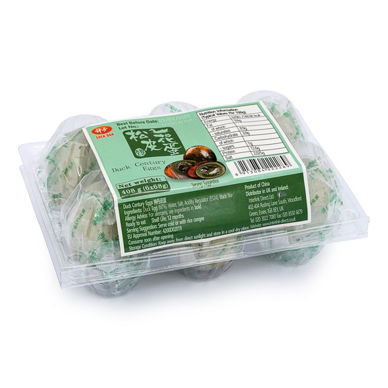 Click Here To Enlarge This Photo Of Shen Dan Duck Century Eggs 神丹 松花皮蛋