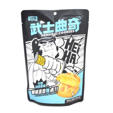 Click Here To Enlarge This Photo Of Sable Samurai Cookies &lpar;Milk & Egg Soup Flavour 莎布蕾 武士曲奇 &lpar;牛奶雞蛋羹味&rpar;