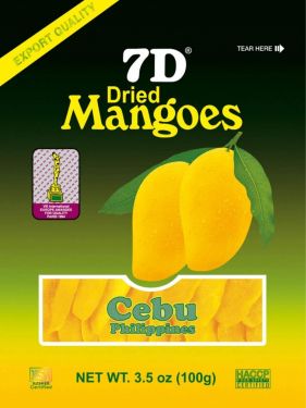 Click Here To Enlarge This Photo Of Cebu 7D Dried Mangoes 宿務 芒果乾