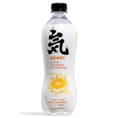 Genki Forest Sparkling Water &lpar;Citrus Flavour&rpar; 元氣森林 卡曼橘味蘇打氣泡水