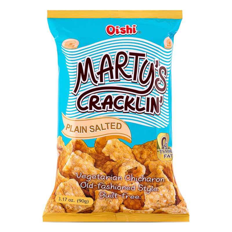 Click Here To Enlarge This Photo Of Oishi Marty's Cracklin' &lpar;Plain Salted Flavour&rpar;