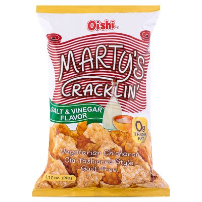 Oishi Marty's Cracklin' &lpar;Salt & Vinegar Flavour&rpar;
