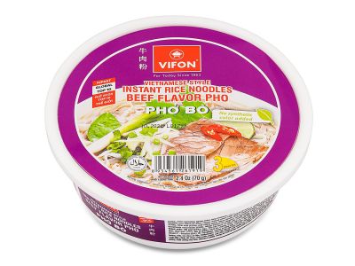 Vifon Beef Flavour Pho Bo Rice Noodle Bowl 牛肉粉 &lpar;碗&rpar;