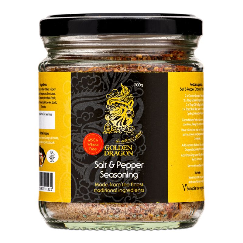 Click Here To Enlarge This Photo Of Golden Dragon Salt & Pepper Seasoning