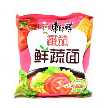 Click Here To Enlarge This Photo Of Master Kong Tomato & Vegetable Noodles 康師傅 番茄鮮蔬麵