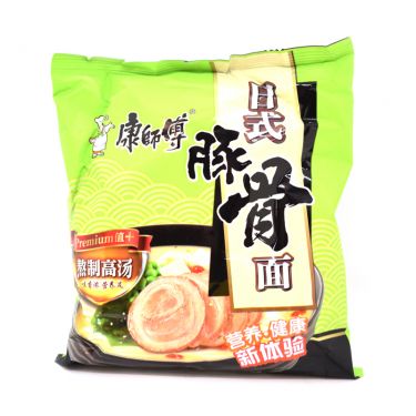 Click Here To Enlarge This Photo Of Master Kong Premium Tonkotsu Noodle 康師傅 日式豚骨麵