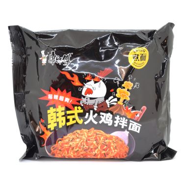 Click Here To Enlarge This Photo Of Master Kong Volcano Chicken Noodle 康師傅 韓式火雞拌麵