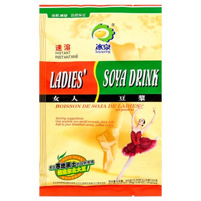 Soyspring Instant Ladies&OpenCurlyQuote; Soy Drink 冰泉 速溶女人豆漿