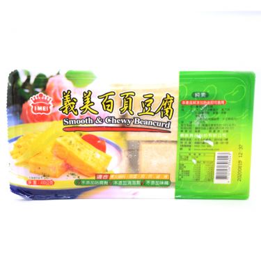 Click Here To Enlarge This Photo Of I Mei Smooth & Chewy Beancurd 義美 百頁豆腐