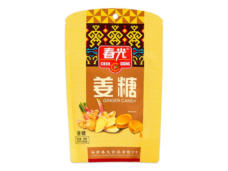 Click Here To Enlarge This Photo Of Chun Guang Ginger Hard Candy 春光 薑糖硬糖