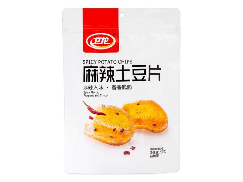 Click Here To Enlarge This Photo Of Weilong Spicy Potato Chips 衛龍 麻辣土豆片