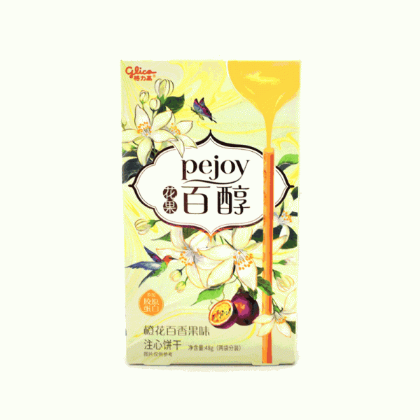 Click Here To Enlarge This Photo Of Glico Pejoy Biscuit Sticks &lpar;Orange Blossom & Passion Fruit Flavour&rpar; 格力高 花果百醇注心餅乾 &lpar;橙花百香果味&rpar;