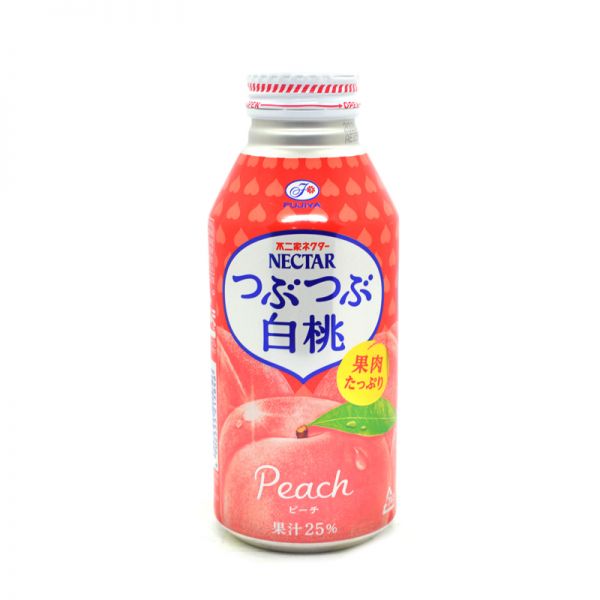 Click Here To Enlarge This Photo Of Fujiya Nectar Peach Drink つぶつぶ 白桃