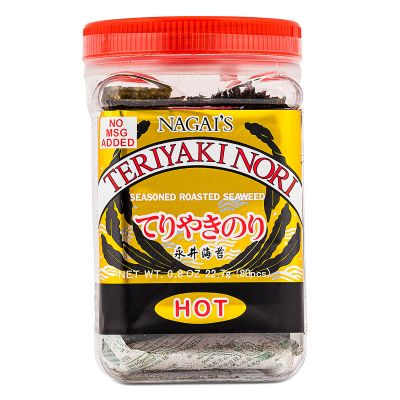 Nagai's Teriyaki Nori Seasoned Roasted Seaweed &lpar;Hot&rpar; てりやきのり