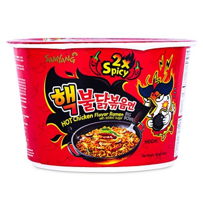 Samyang Hot Chicken Big Bowl Ramen &lpar;2x Spicy&rpar;
