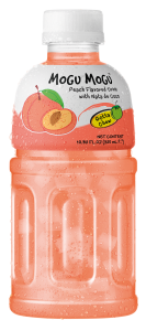 Mogu Mogu Peach Flavoured Drink With Nata De Coco