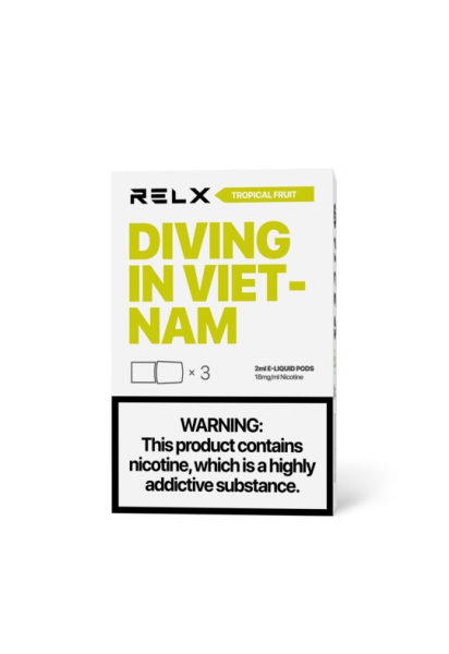 Click Here To Enlarge This Photo Of Relx E-Liquid Pods &lpar;Tropical Fruit&rpar;