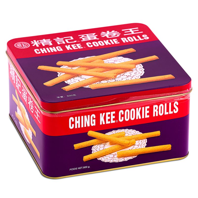 Click Here To Enlarge This Photo Of Ching Kee Cookie Rolls 精記 蛋卷王