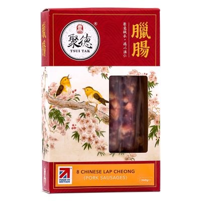 Tsui Tak 8 Chinese Lap Cheong &lpar;Pork Sausages&rpar; 聚德 臘腸