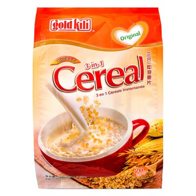Gold Kili 3 in 1 Instant Cereal 金麒麟 即溶麥片