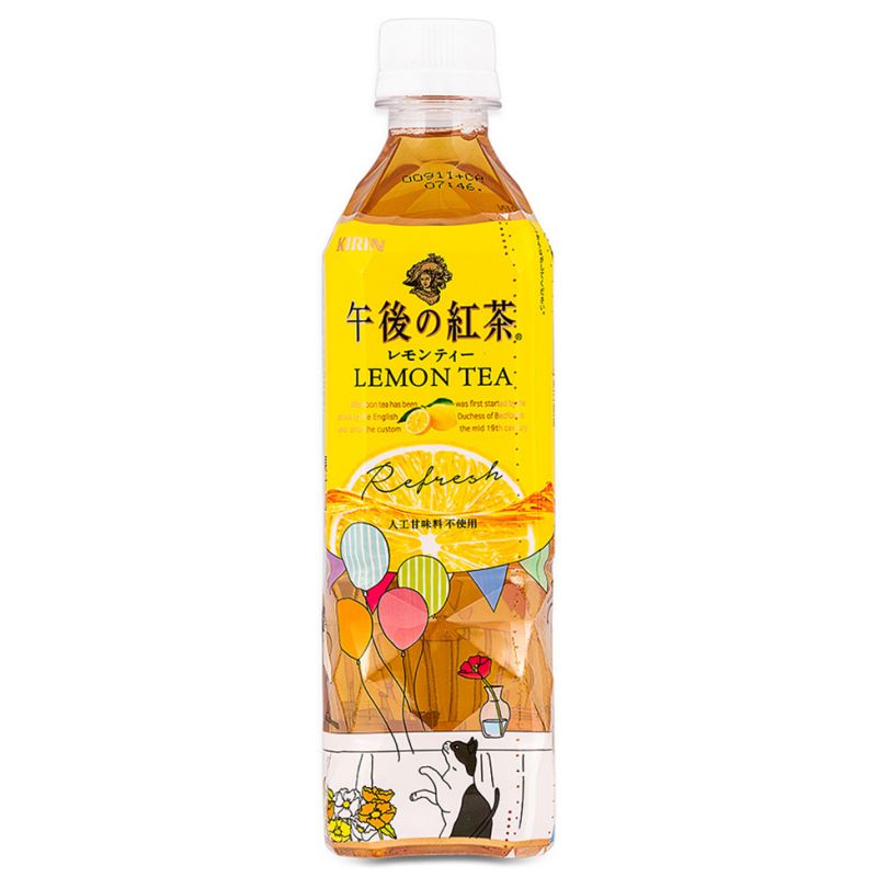 Click Here To Enlarge This Photo Of Kirin Afternoon Lemon Tea &lpar;Bottle&rpar; 午後の紅茶 レモンテイー