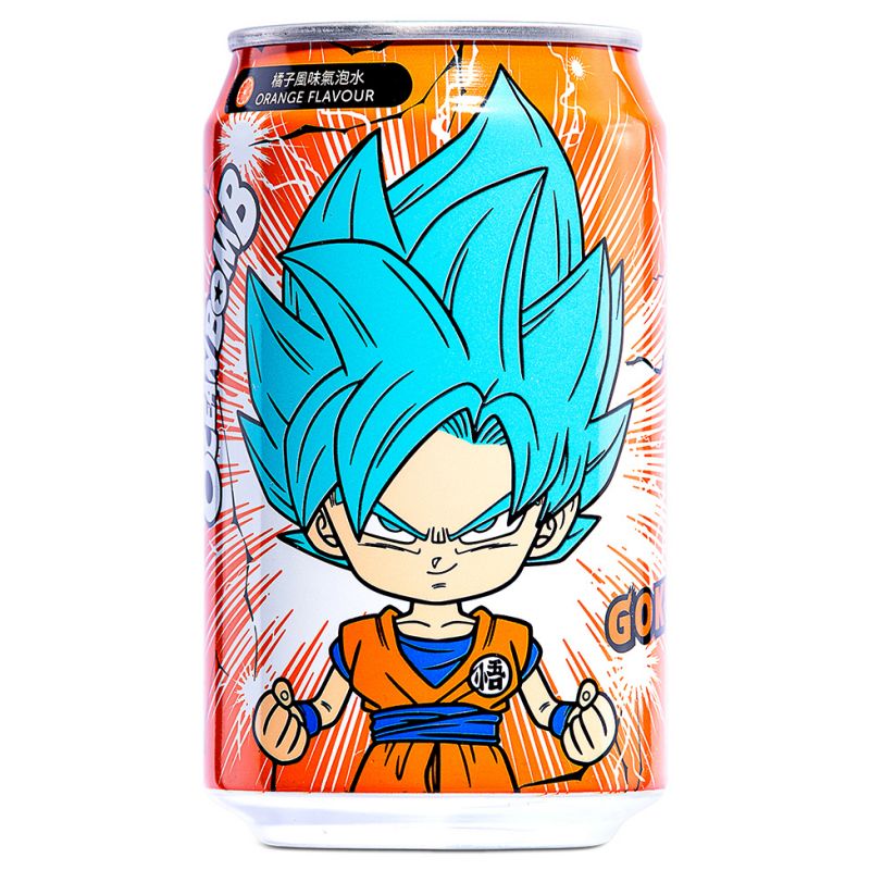 Click Here To Enlarge This Photo Of Ocean Bomb Dragon Ball Goku Sparkling Water &lpar;Orange Flavour&rpar;