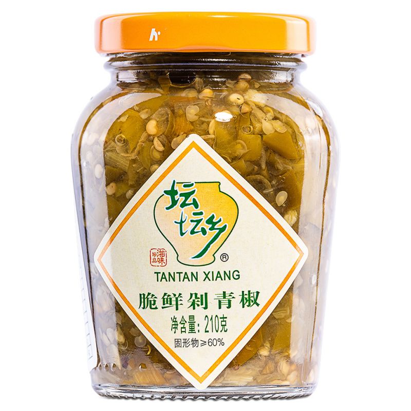 Click Here To Enlarge This Photo Of TTX Chopped Crisp Green Chilli 壇壇香 脆鮮剁青椒