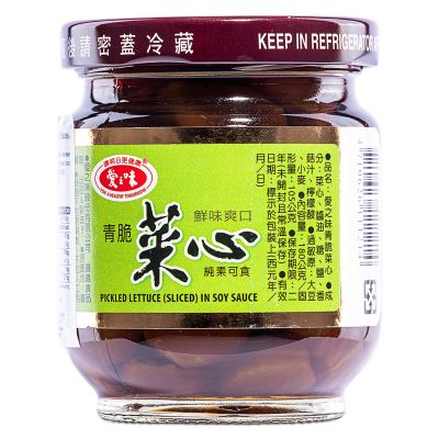 AGV Pickled Lettuce &lpar;Sliced&rpar; in Soy Sauce 愛之味 青脆菜心
