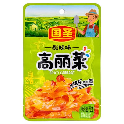 Guo Sheng Spicy Cabbage 國聖 酸辣味高麗菜