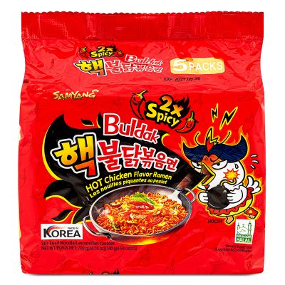 Samyang Hot Chicken Flavour Ramen &lpar;2x Spicy&rpar; Multipack