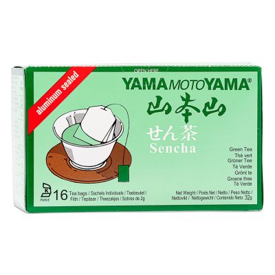 Yamamotoyama Sencha Green Tea &lpar;16 Tea Bags&rpar; 山本山  せん茶 &lpar;16入&rpar;
