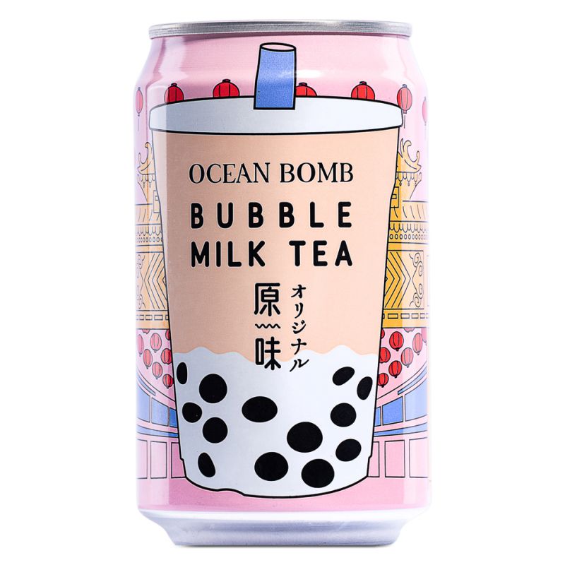 Click Here To Enlarge This Photo Of Ocean Bomb Bubble Milk Tea &lpar;Original&rpar; 原味珍珠奶茶