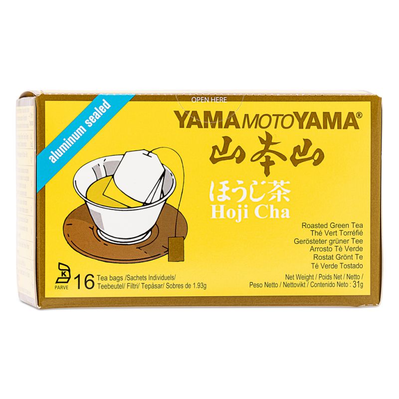 Click Here To Enlarge This Photo Of Yamamotoyama Hoji-Cha Roasted Green Tea &lpar;16 Tea Bags&rpar; 山本山 ほうじ茶 &lpar;16入&rpar;