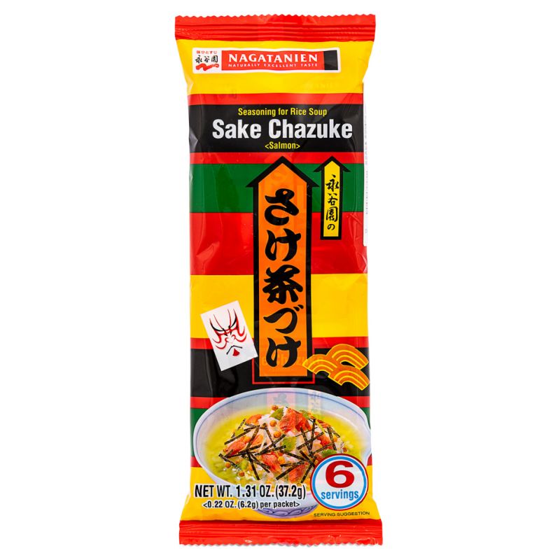 Click Here To Enlarge This Photo Of Nagatanien Sake Chazuke Seasoning for Rice Soup &lpar;Salmon&rpar; さけ茶づけ