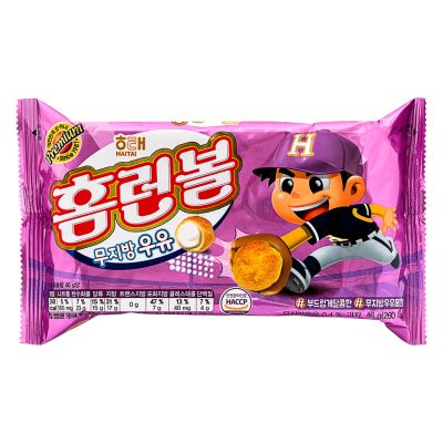Haitai Home-Run Ball Puffs &lpar;Non-fat Milk&rpar; 홈런볼 &lpar;무지방 우유&rpar;