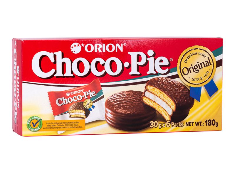 Click Here To Enlarge This Photo Of Orion Choco Pie &lpar;6 pcs&rpar; 棉花糖朱古力派 &lpar;6個裝&rpar;