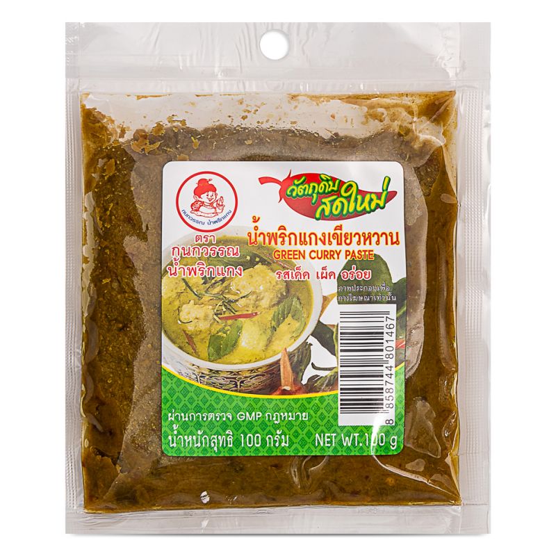 Click Here To Enlarge This Photo Of Kanokwan Green Curry Paste
