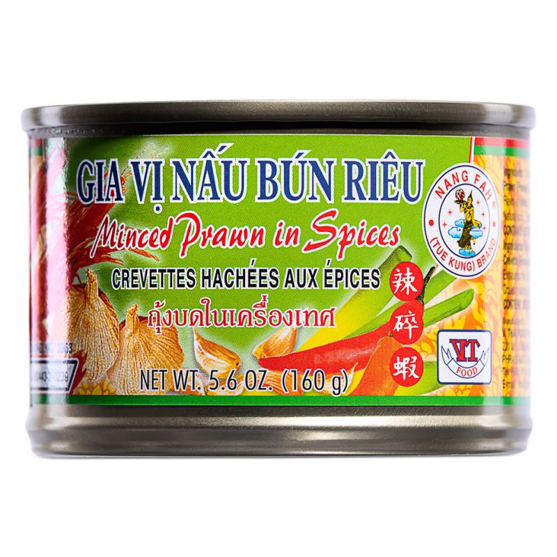 Click Here To Enlarge This Photo Of Nang Fah Minced Prawns In Spices 辣碎蝦